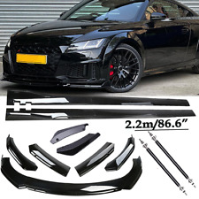 For Audi TTS Quattro Coupe Front Bumper Spoiler Body Kit / Side Skirt/Strut picture