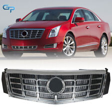 For 2013-2015 Cadillac XTS Center Chrome＆Black Grille Front Bumper Upper Grille picture