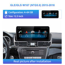 12.3'' Wireless Carplay Android 13 Navi Display For Benz GLE GLS NTG5.0 2015-18 picture