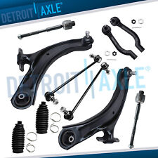 10pc Front Lower Control Arms Kits Tie Rods Sway Bar for 2008-2013 Nissan Rogue picture