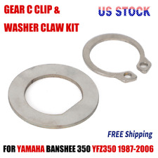 For Yamaha Banshee Kicker Idler Gear C Clip Circlip & Washer Claw 90214-15020-00 picture
