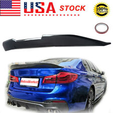 For 2017-2021 BMW 5-Series G30 G38 PSM-Type Carbon Fiber Look Rear Trunk Spoiler picture