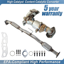 Pair Catalytic Converter FIts Nissan Altima 2.5L 2013 - 2016 STAINLESS highflow picture