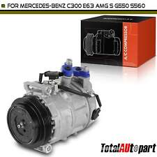 New A/C Compressor for Mercedes-Benz C300 C43 AMG GLC63 AMG S560 S63 AMG 7SES17C picture