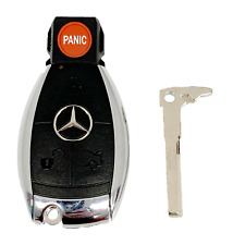 OEM Mercedes Benz Keyless Remote Fob 4B + UNCUT Key OEM Benz IYZ3317 (SHP) picture