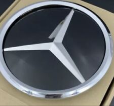 For Mercedes Benz GLC GLE GLS Star Mirror Gloss Black Grille Badg Emblems 20.5cm picture