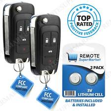 Replacement for Chevy 2010-2016 Camaro Cruze Equinox Malibu Remote Key Fob Pair picture