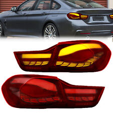 For 2014-2020 BMW 4-series M4 GTS F32 F33 F36 F82 F83 Full LED Tail Lights 2PCS picture