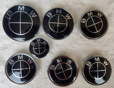 7PCS 50th Anniversary For BMW Steering Wheel Hood Truck Emblem Centre Caps Kit picture