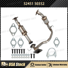 Both Rear Left+Right Lower Catalytic Converters Fit 05-15 Toyota Tacoma 4.0L picture