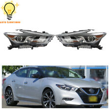 For 2016-2018 Maxima S|SL|SV Headlights Headlamps Assembly Left&Right Side picture
