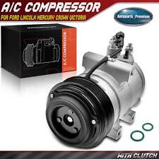 New AC Compressor with Clutch for Ford Lincoln Town Car Ford Explorer Mercury picture