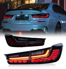 LED GTS Tail Lights for BMW 3 Series G20 M3 2019-2024 Animation Rear Lamp smoked picture