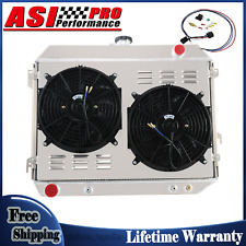 Radiator+Shroud Fan 4Row FOR 1968-1974 Dodge Charger Plymouth MOPAR Big Block V8 picture