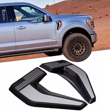 For F150 2021 2022 2023 Side Fender Vents Cover Trim with USA Flag Pattern Badge picture