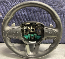 2015-2022 Dodge Charger Leather Steering Wheel W/Controls WPaddles picture