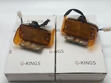 1967 CHEVELLE MALIBU Parking Light Lamp Assembly Amber Pair picture