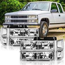 For 1994-1999 Chevy C/K Tahoe Suburban Headlights Assembly Corner Lights picture
