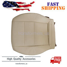For 2008-2014 Mercedes Benz C250 C300 C350 Driver Bottom Leather Seat Cover Tan picture