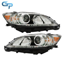 Xenon Headlight For Lexus ES350 ES300h 2013 2014 2015 Chrome Left+Right Assembly picture