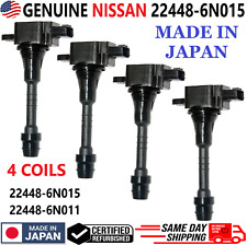 GENUINE Ignition Coils For 2001-2006 Nissan Sentra & Altima 1.8L I4, 22448-6N015 picture