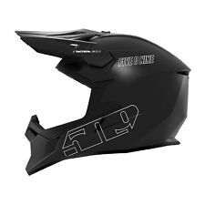 509 Tactical 2.0 Enduro Helmet Durable Polycarbonate Motocross Black picture