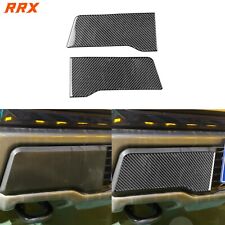 Real Carbon Fiber Front Bumper Corner Cover Trim For Ford F150 F-150 2015-2020 picture