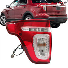 For 2011-2015 Ford Explorer Tail Light Brake Lamp Halogen Clear Rear Left Side picture