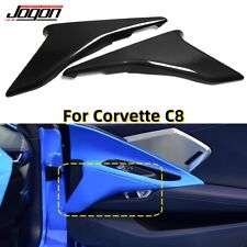 For Corvette C8 Dry Carbon Lower Door Panel Overlay Coupe Convertible 2020-2024 picture