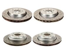 SHW Performance OEM Front 345mm Rear 328mm Brake Disc Rotors Kit for BMW E46 E85 picture