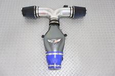 00-04 Corvette C5 Air Cleaner W/Factory Intake&Chrome Dual Filter Piping -NO MAF picture