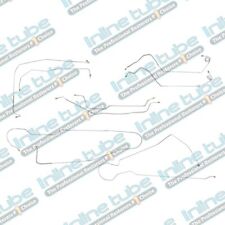 1973-80 Chevrolet Gmc Long Bed K20 K25 4Wd Complete Brake Line Set Kit Stainless picture