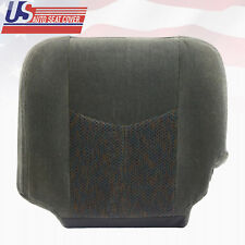 2003 to 2007 Chevy Silverado LT Driver Bottom Cloth Seat Cover Dark Pewter Gray picture