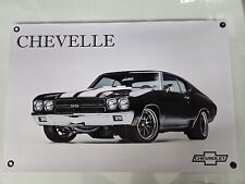 Chevrolet Chevelle ss banner poster   28x16 W 4 Pcs Rivet picture