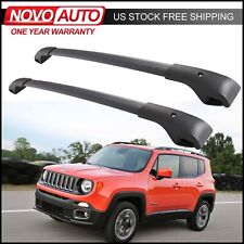 Pair TOP Roof Rack Cross Bar Luggage Carrie For 2015 - 2019 Jeep Renegade Part picture