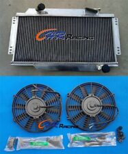 Aluminum Radiator+Fans For TRIUMPH SPITFIRE MARK III/IV/1500 1964-1978 65 66 67 picture