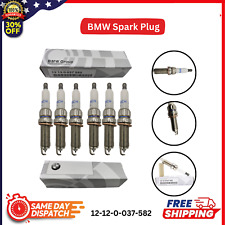 6packs Genuine for BMW Spark Plug 12-12-0-037-582,  12120037582 picture
