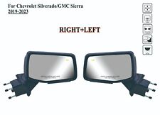 Pair Right  Left  Mirror Power  BLIS and Signal Light Silverado/GMC Sierra 19-23 picture