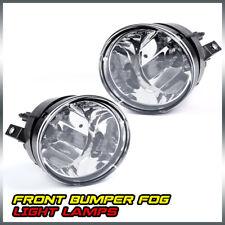 2pcs Fog Light Front Bumper Lamp+Bulbs Fit For 04-15 Nissan Titan 05-07 Armada picture
