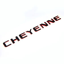 1 CHEYENNE Redline  Emblem Badge F1 letter 3D Chevrolet Original Red Line picture
