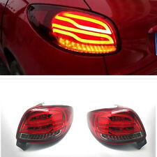 Pair Tail Light Rear Lamp For PEUGEOT 206 LED 1998-2001 2002 2003 2004 Smoke Red picture
