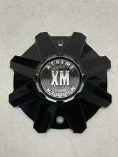 Xtreme Mudder Gloss Black Wheel Center Cap 1103-20-CAP LG1607-49 picture