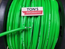 Ton's 8mm Hot Lime silicone WIRE CORE SPARK PLUG WIRE by the foot 0 ohms/ft picture