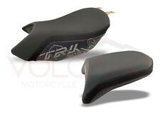 Benelli Trk 502 X  Volcano Design Seat Cover Black Bn007Cd195 Anti Slip picture