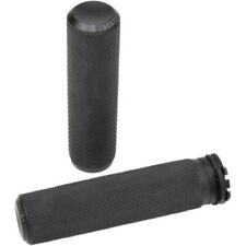 Arlen Ness Fusion Black Knurled Hand Grips Dual Throttle Harley Softail Touring picture