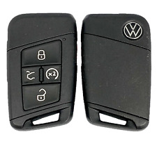 OEM Volkswagen Remote Fob 5B RS +UNCUT Key 3G0.959.752.BQ - KR5FS14-T (new logo) picture