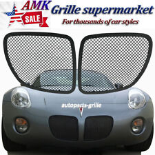 Mesh Grille For 2006-08 Pontiac Solstice Stainless Grill Insert Black Combo picture
