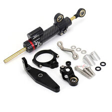 Motorcycle Stabilizer Damper Stand Kit Carbon Fiber Steering For Yamaha MT-09 SP picture