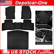 3D Molded Floor Mats + Cargo Trunk Liners SET For Toyota Corolla Cross 2022-2024 picture