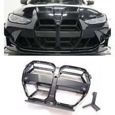 CSL Style Carbon Fiber Front Grille Bumper Grill For BMW M3 G80 M4 G82 G83 21-23 picture